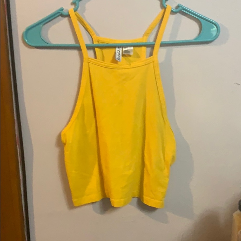 cropped halter top